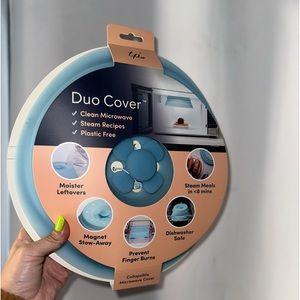 DuoCover 3-in-1 Microwave Cover